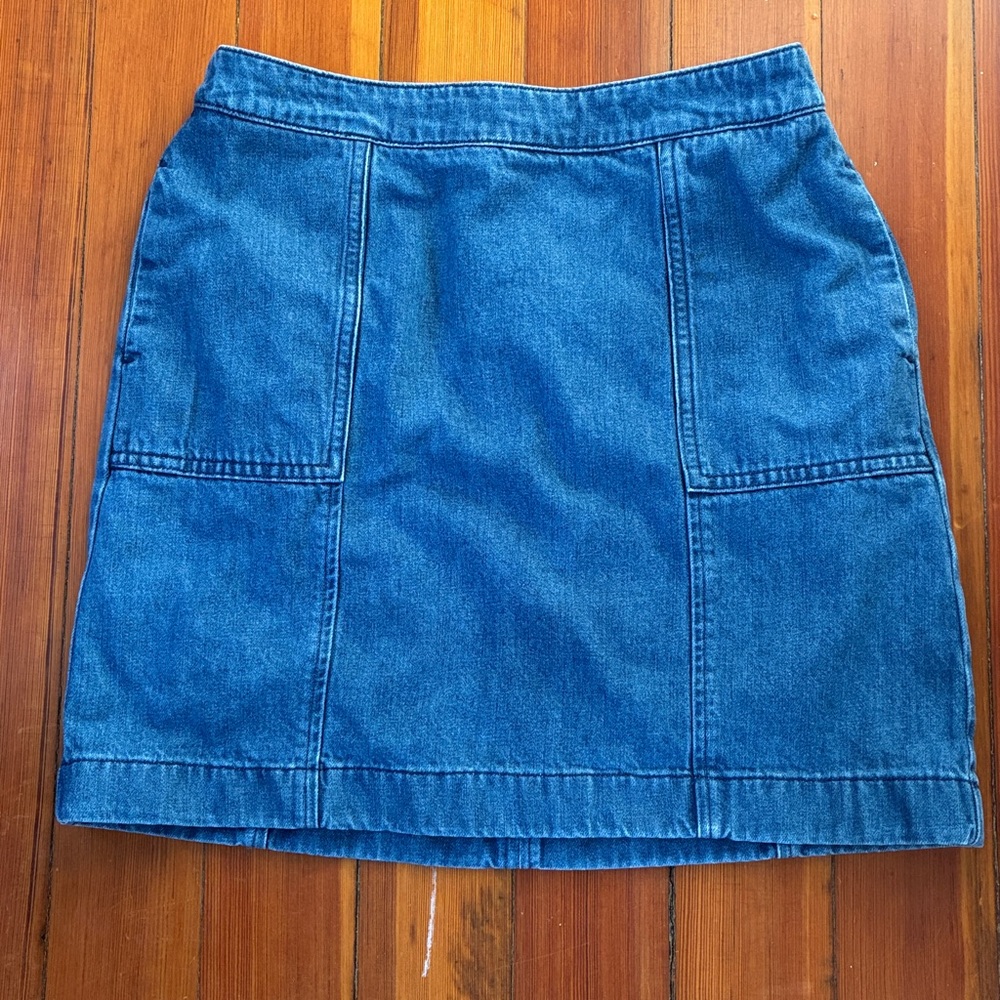 Boden denim skirt 2P EUC